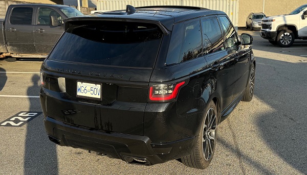 Range Rover Van executive car rental van vancouver 2