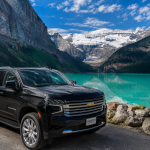 SUV rental Vancouver to Banff near Lake Louise