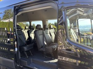 15 passenger van AWD side view